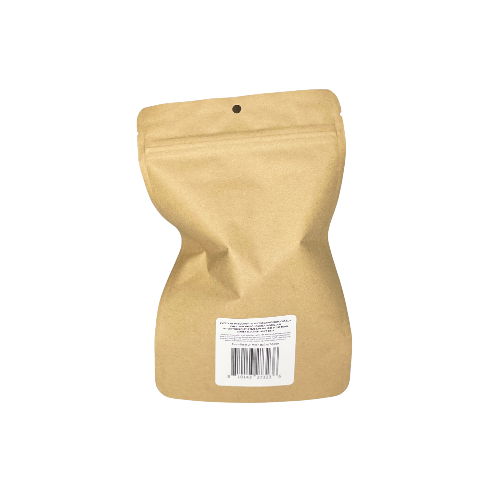 Tea Infuser Mesh Ball for Brewing Loose Leaf Tea 2." with FREE Wooden Spoon!!-2