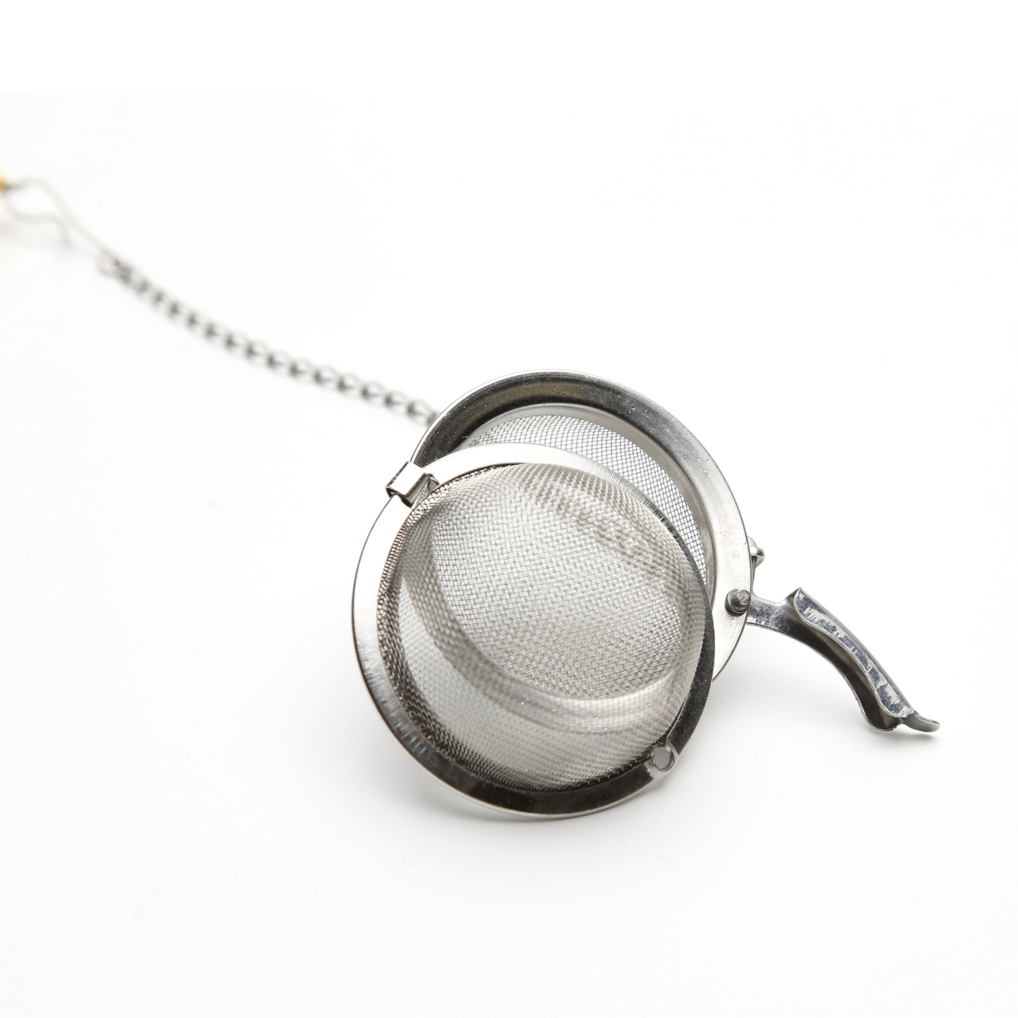 Tea Infuser Mesh Ball for Brewing Loose Leaf Tea 2." with FREE Wooden Spoon!!-4