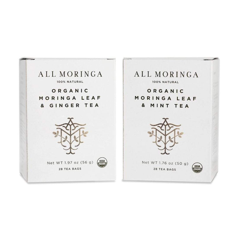 Premium Organic Moringa Leaf & Ginger Herbal Tea