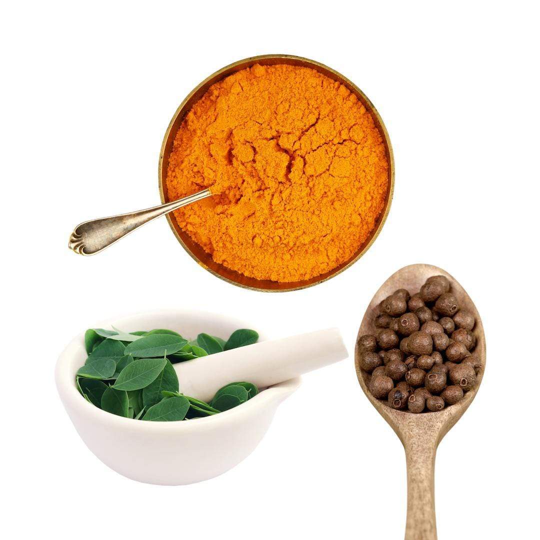 Premium Organic Turmeric Curcumin & Moringa Oleifera In Vegan Capsules