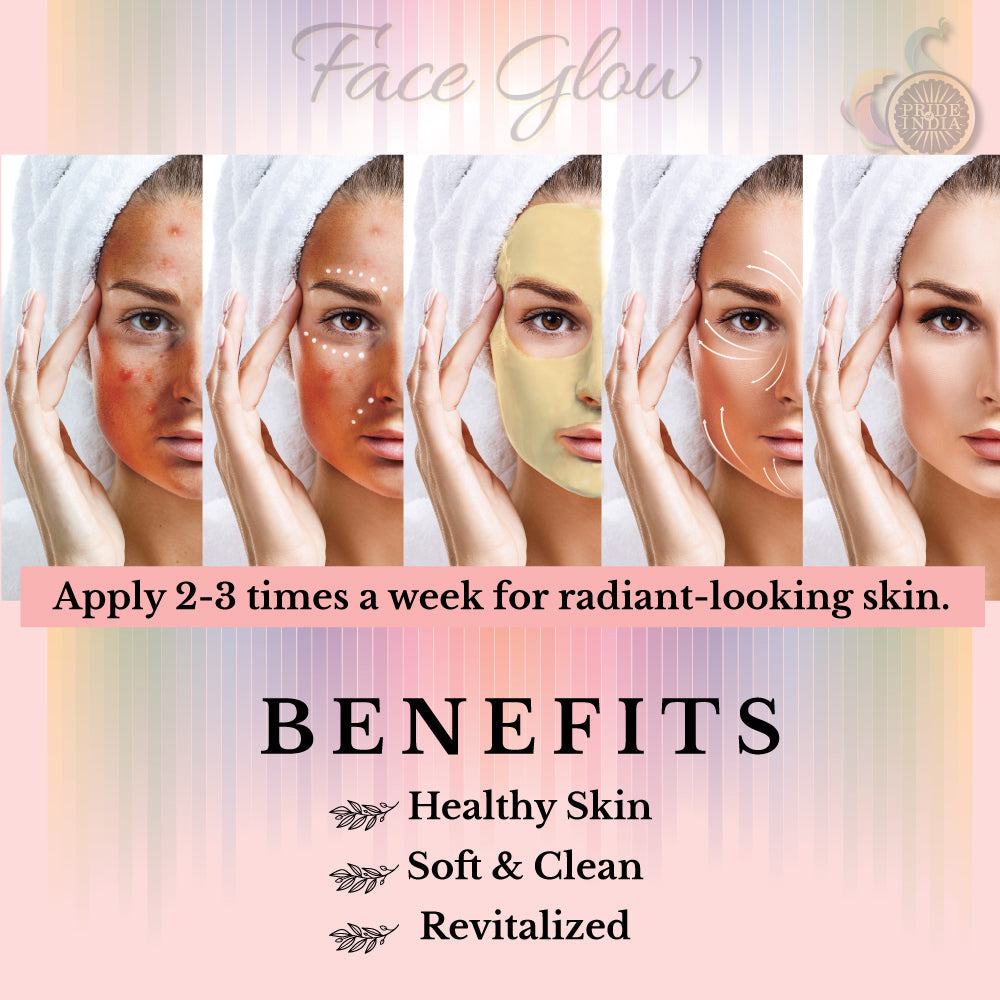 Face Glow- Fuller’s Earth w/ Turmeric & Sandalwood--1