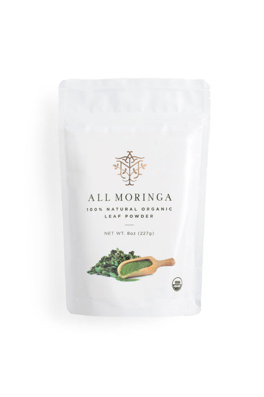 Premium 100% Organic Raw Moringa Oleifera Powder