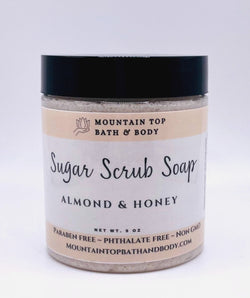 Almond & Honey Sugar Scrub Soap