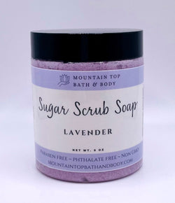 Lavender Sugar Scrub Soap