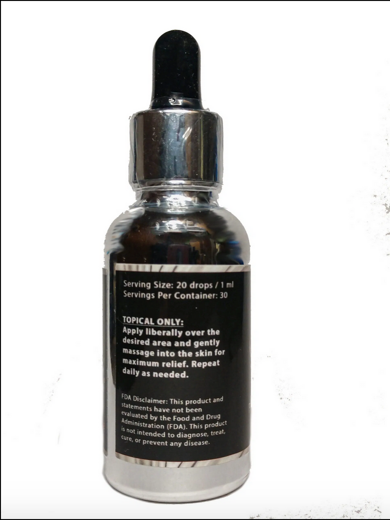 Silver: Hemp Extract Tincture