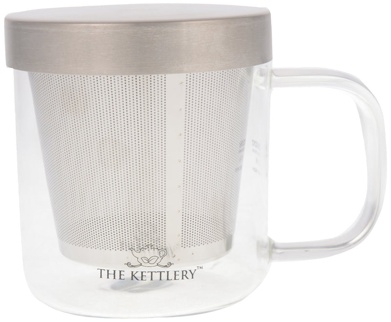 Milano Glass Tea Cup with Infuser