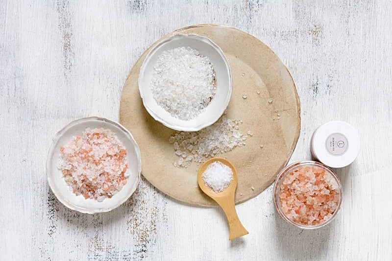 Grapefruit Natural Bath Salt Soak with Dead sea, Epsom & Himalayan Salts