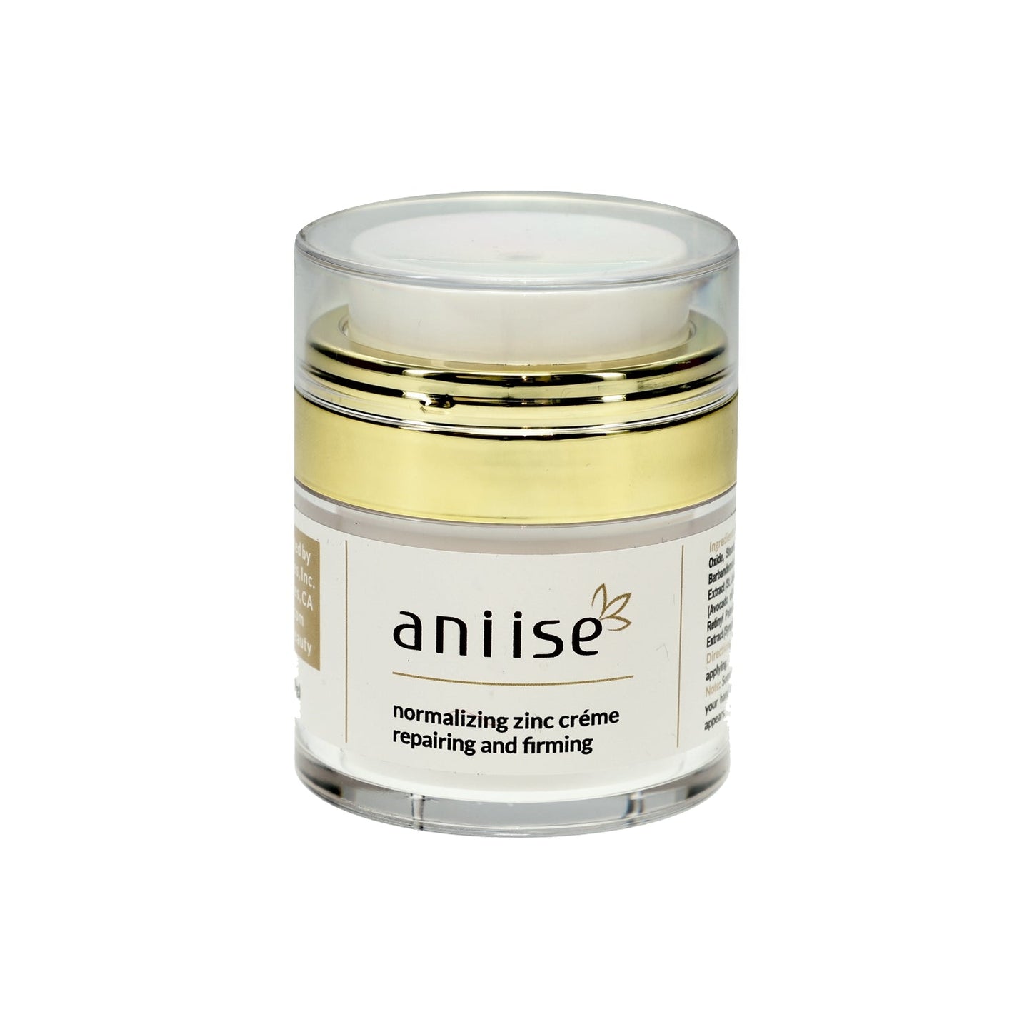 ANIISE Normalizing Zinc Face Cream Oily & Sensitive Skin