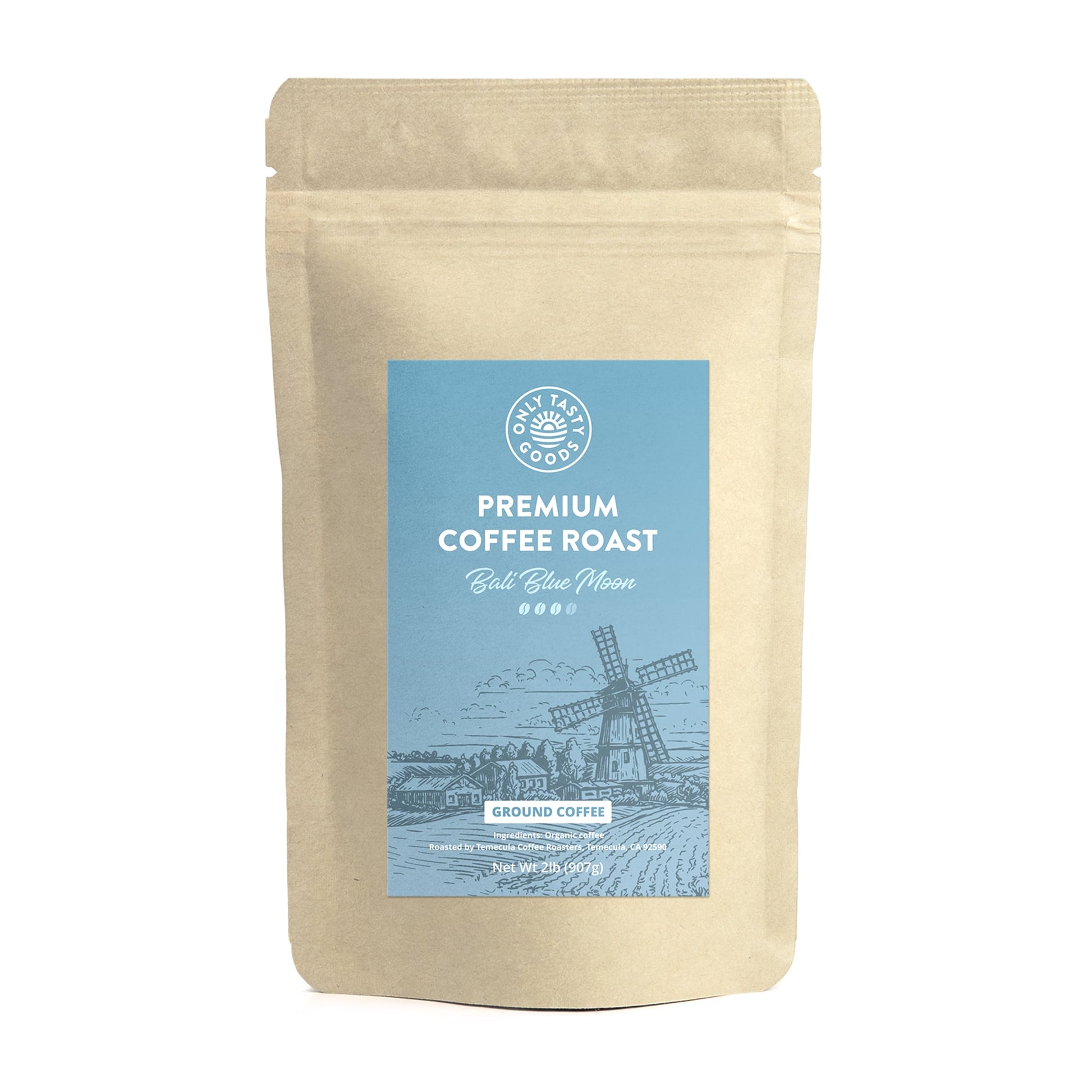 Premium Coffee Roast - Bali Blue Moon - Organic Coffee Low Acidity Ground Coffee-4
