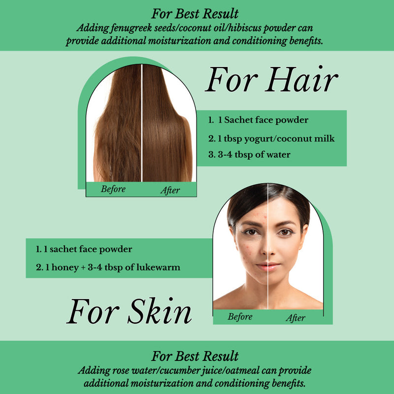 Hair Bliss- Natural Aloe Vera Herbal Hair & Skin Conditioning Powder-5
