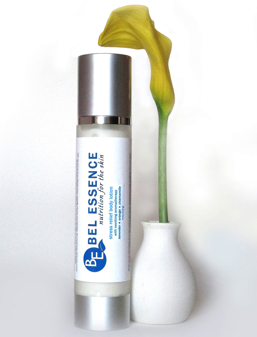 Stress Relief Body Lotion with Soothing Aromatherapy - Lavender, Orange, Chamomile -- 4 oz